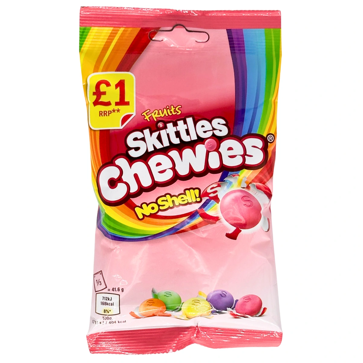 Skittles Chewies Fruits 125 g