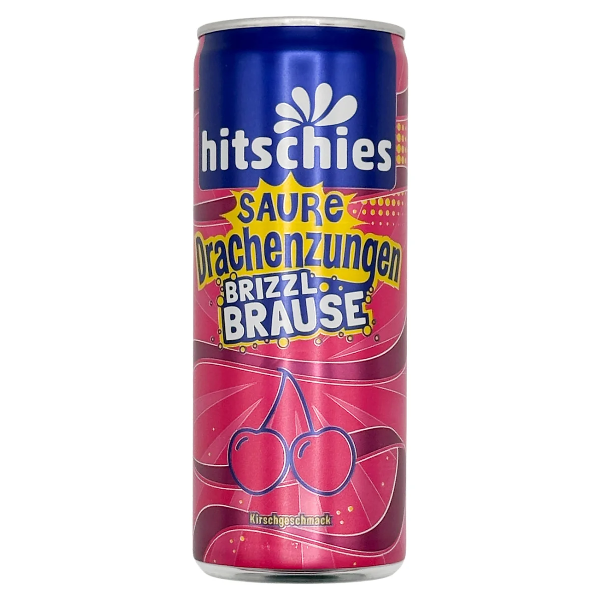Hitschies Saure Drachenzungen brizzl Brause Kirsche 250 ml