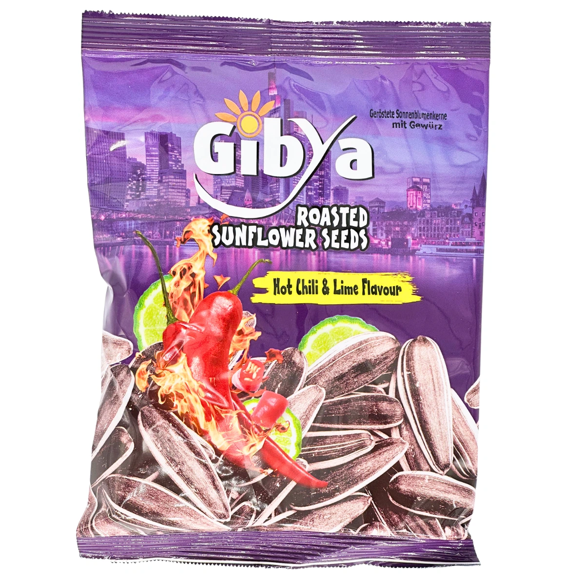 Gibya Sonnenblumenkerne Chilli Lime 100 g
