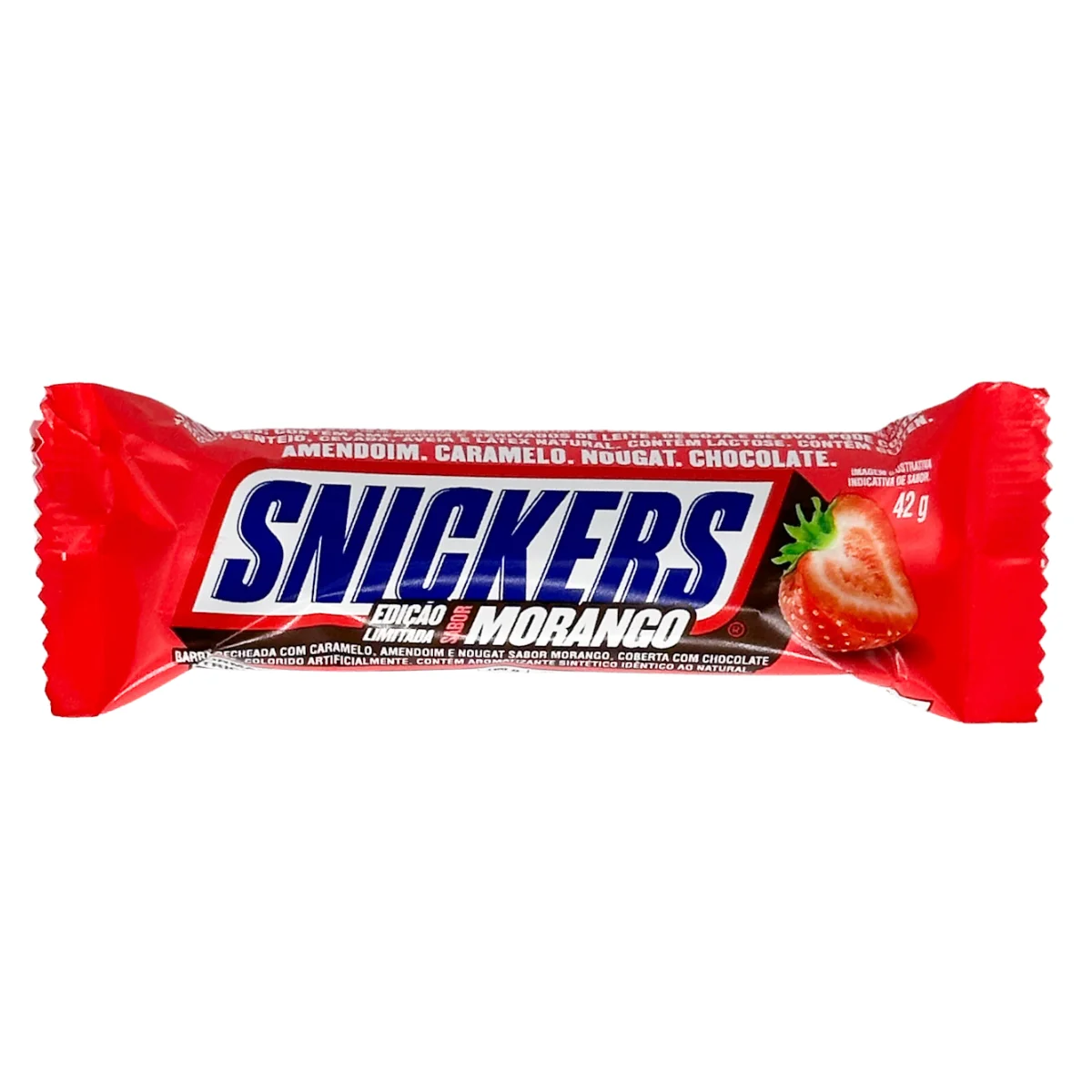 Snickers Strawberry - Morango 42 g 