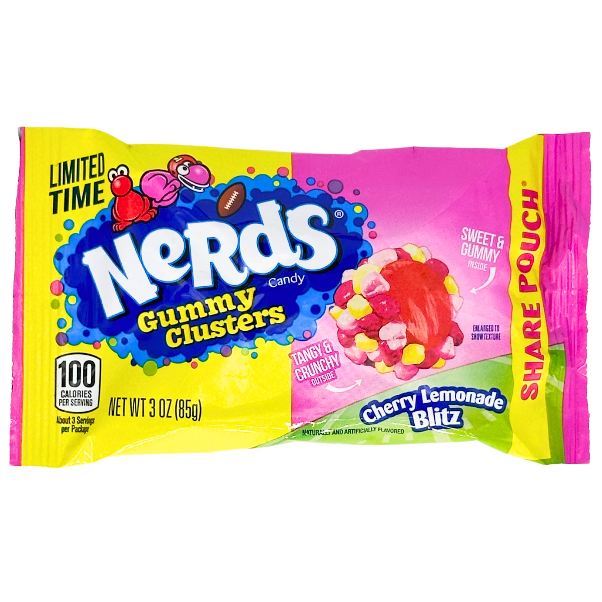 Nerds Gummi Clusters Cherry Lemonade 85 g