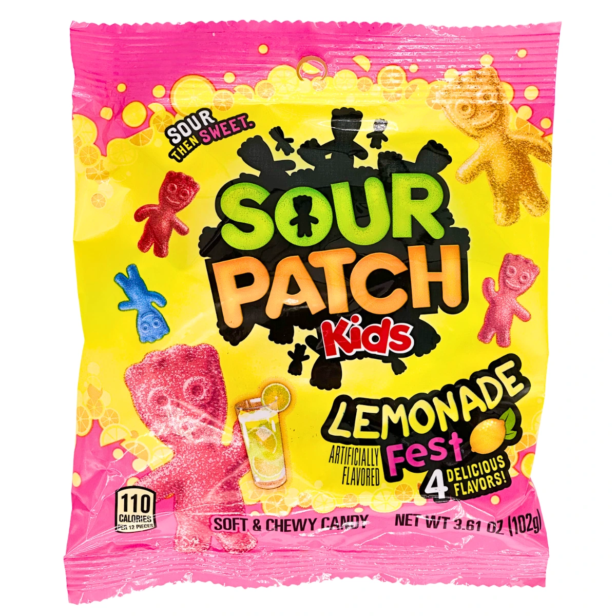 Sour Patch Kids Lemonade Fest 102 g | MHD 05.09.2025