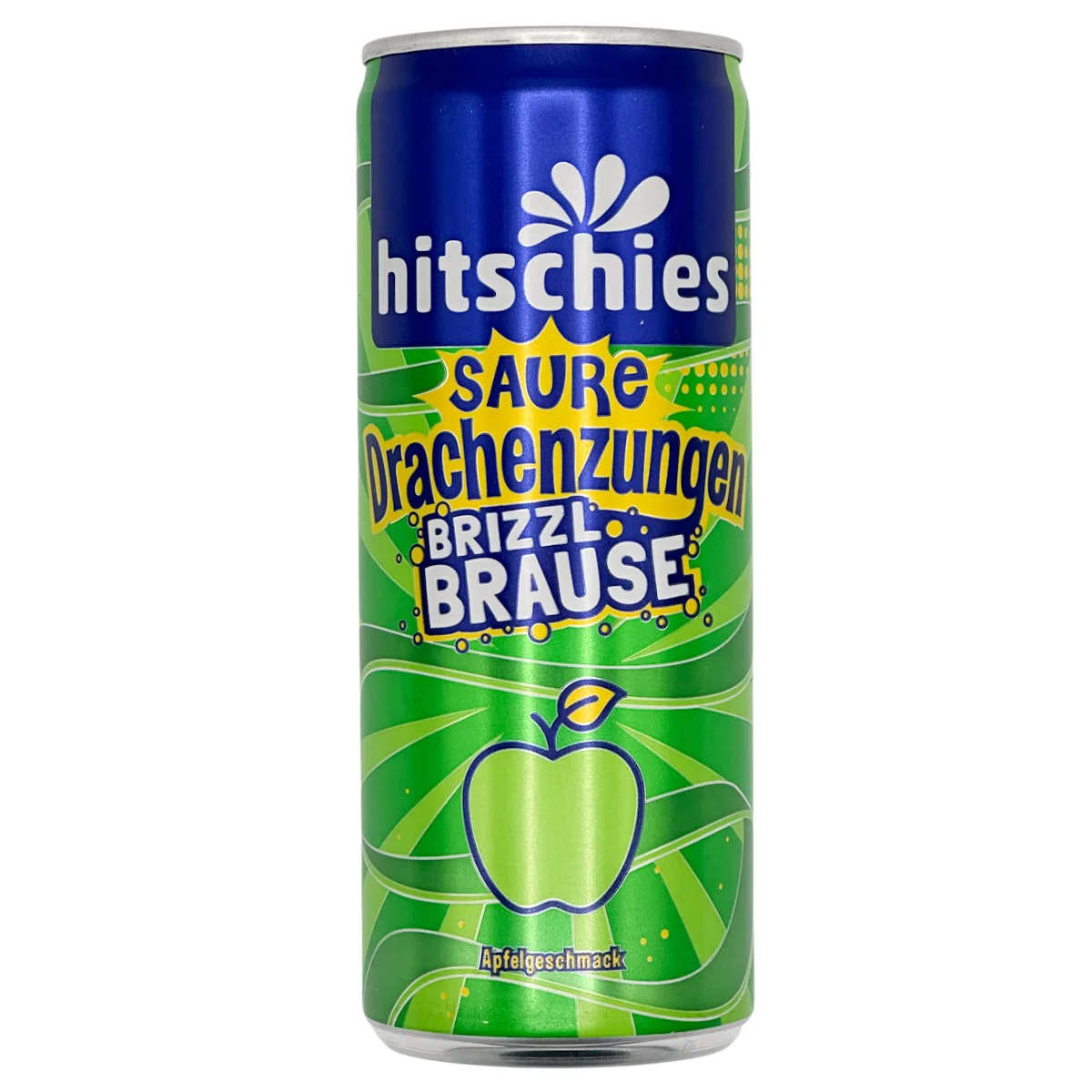 Hitschies Saure Drachenzungen brizzl Brause Apfel 250 ml