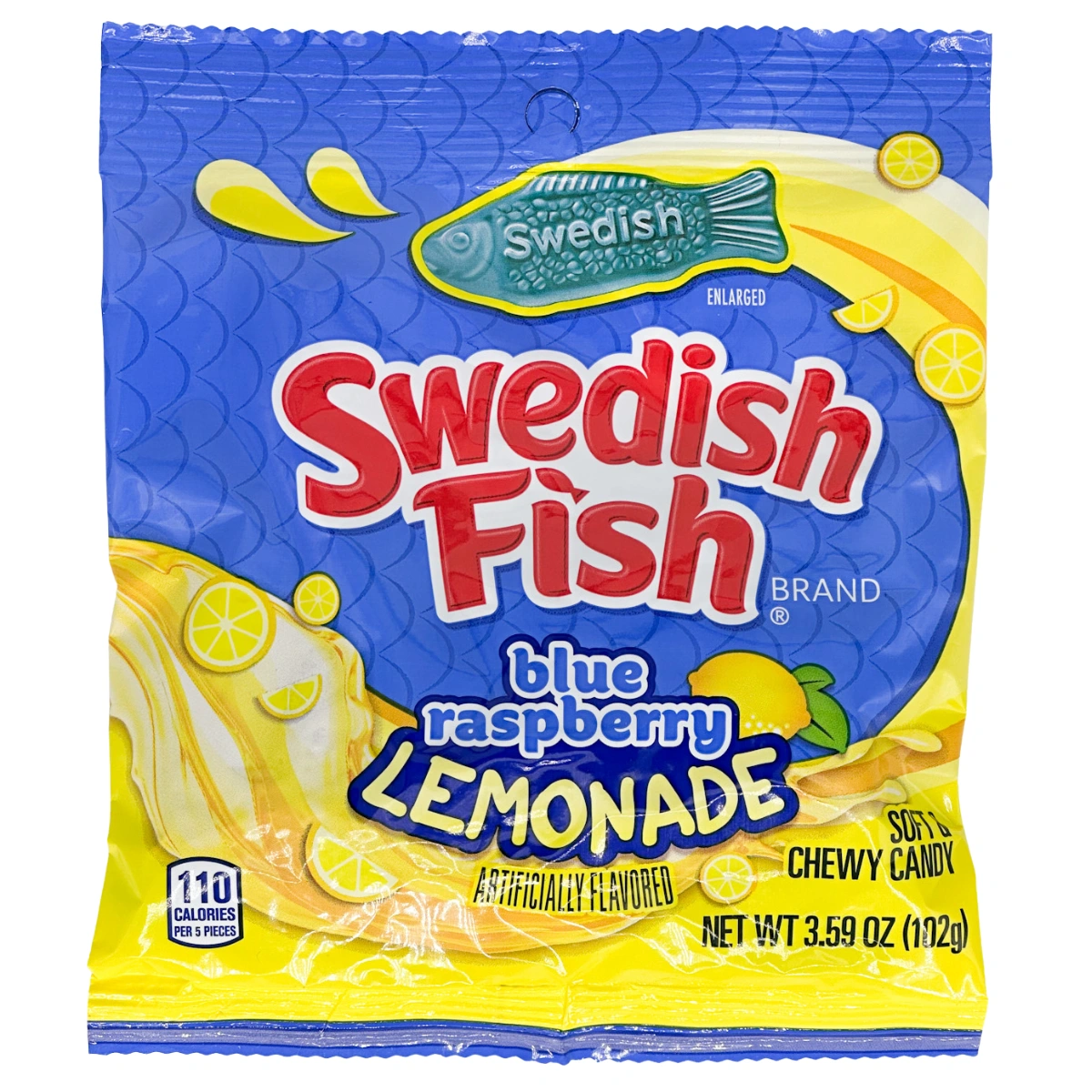 Swedish Fish Blue Raspberry Lemonade 102 g